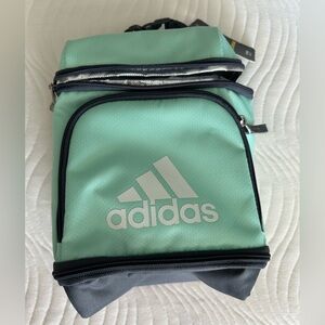 Adidas Black and Green Excel Lunch Bag